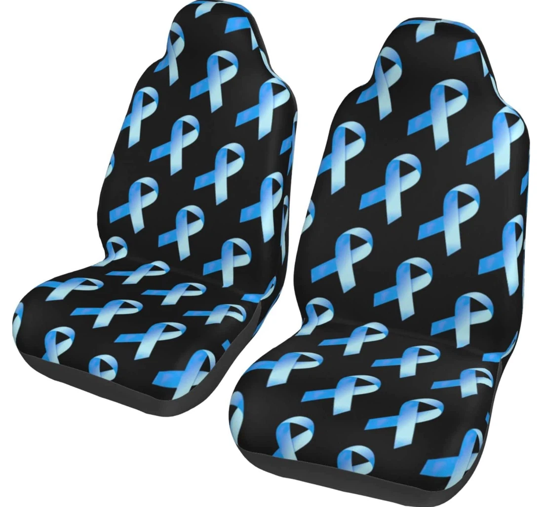 Prostate Cancer Awareness Universal Front Car Seat Cover
