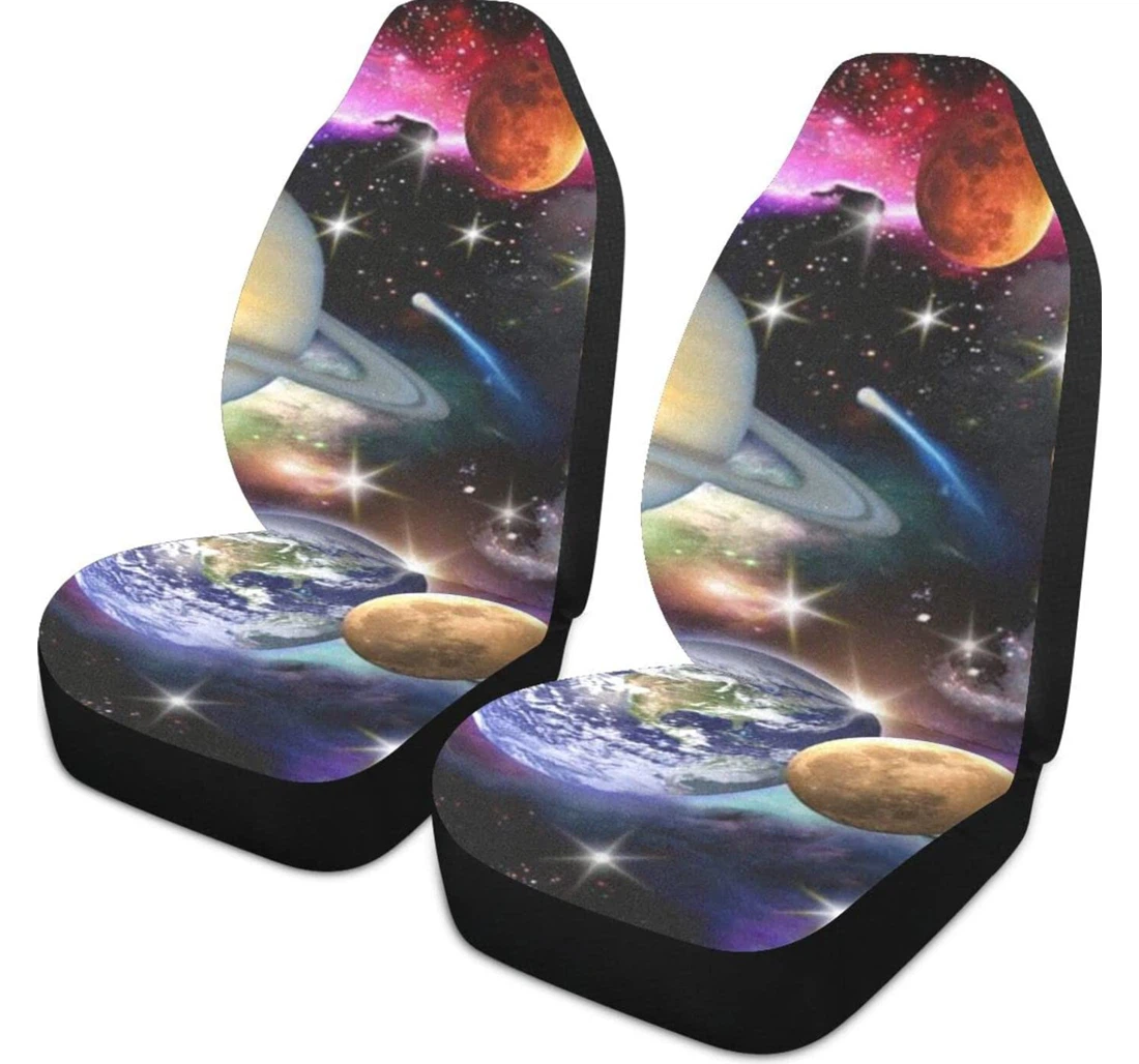 Solar System Universal Front Car Seat Cover
