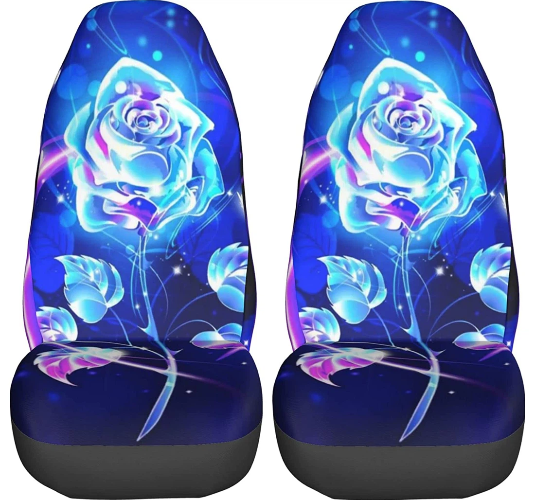 Bling Rose Universal Front Car Seat Cover