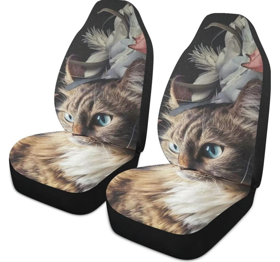 Pretty Pussy Universal Front Car Seat Cover