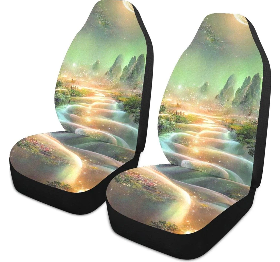 Dream Forest Universal Front Car Seat Cover