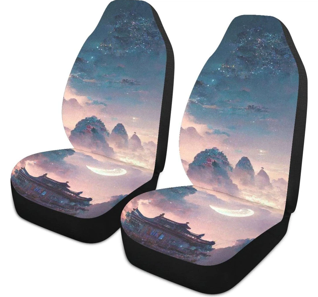 Moon On The Mountain Universal Front Car Seat Cover