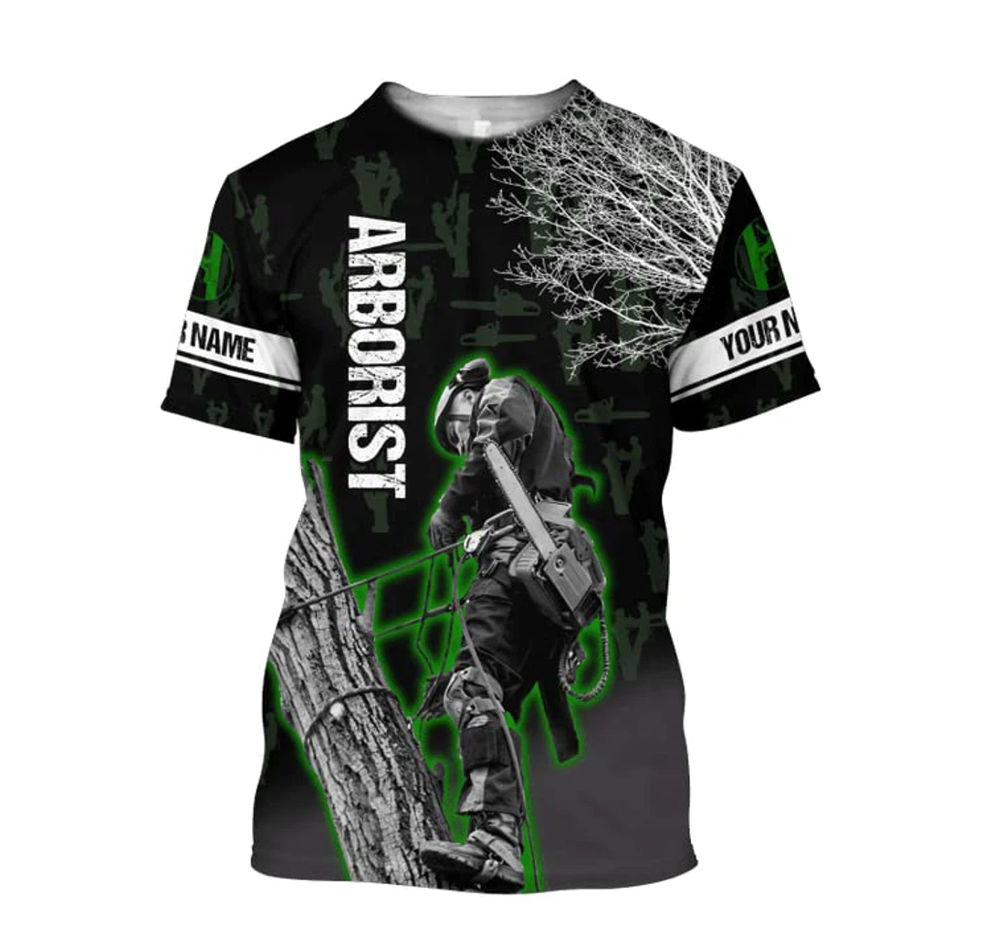 Personalized Arborist Arborist Arborist Custom Arborist Welding D Arborist Up - 3D Printed T-shirt