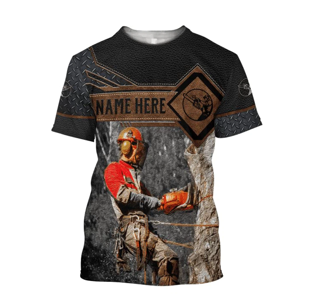 Personalized Arborist Arborist Arborist Custom Arborist Welding D Arborist Up - 3D Printed T-shirt