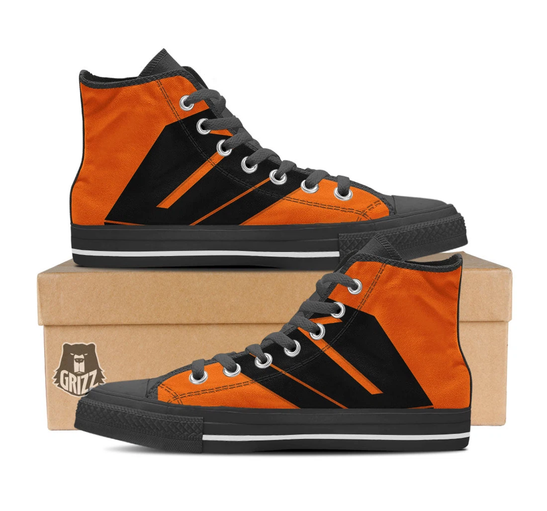 Coffin Halloween Vampire Print High Top Shoes