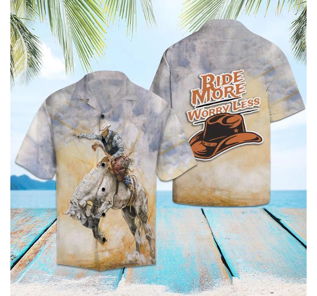 Personalized Amazing Rodeo Hawaiian Shirt, Button Up Aloha Shirt For Men, Women