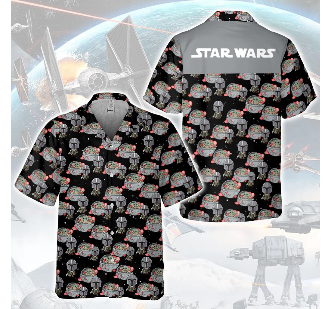 Personalized S Boba Fett D Hawaiian Shirt, Button Up Aloha Shirt For Men, Women
