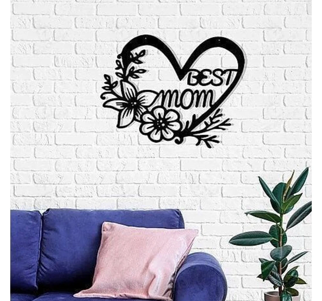 Personalized Metal Sign - Signbest Mommothers Day Shop Valentine's Day Love Heart Signgift Her MonoGram