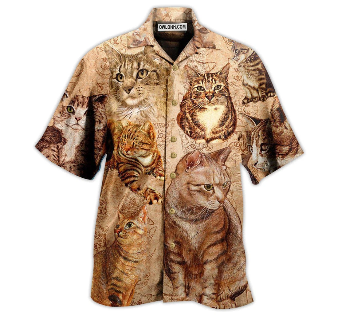 Personalized Cat If You Don T Like Cat You Don T Like Me Hawaiian Shirt, Button Up Aloha Shirt For Men, Women