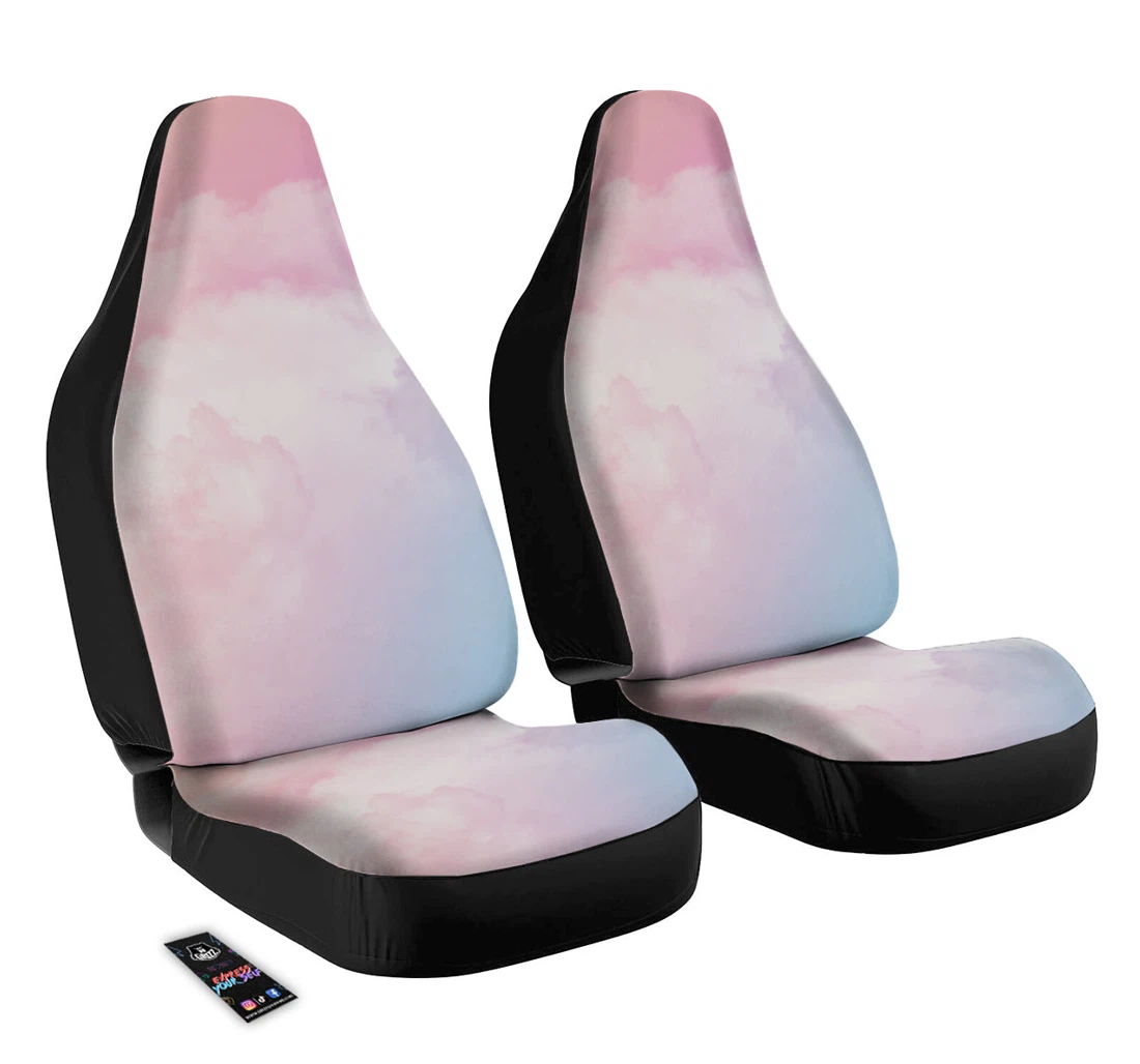 Personalized Cloud Coloful Universal Front Car Seat Cover