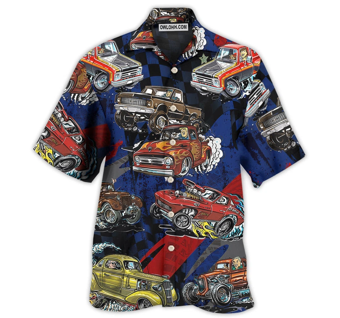 Personalized Car Racing Off Road Racing Is My Lobely Life Hawaiian Shirt, Button Up Aloha Shirt For Men, Women