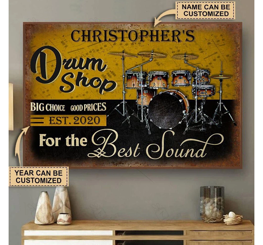 Poster, Canvas - Personalized Frames Drum Shop Big Choice Good Prices S Print Framed Wall Art