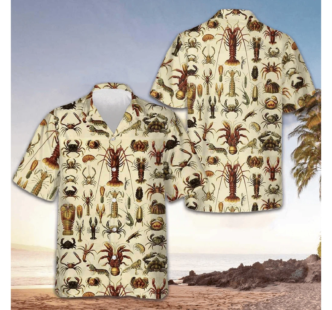 Personalized Lobster And Seafood Best Gifts Hawaiian Shirt, Button Up Aloha Shirt For Men, Women