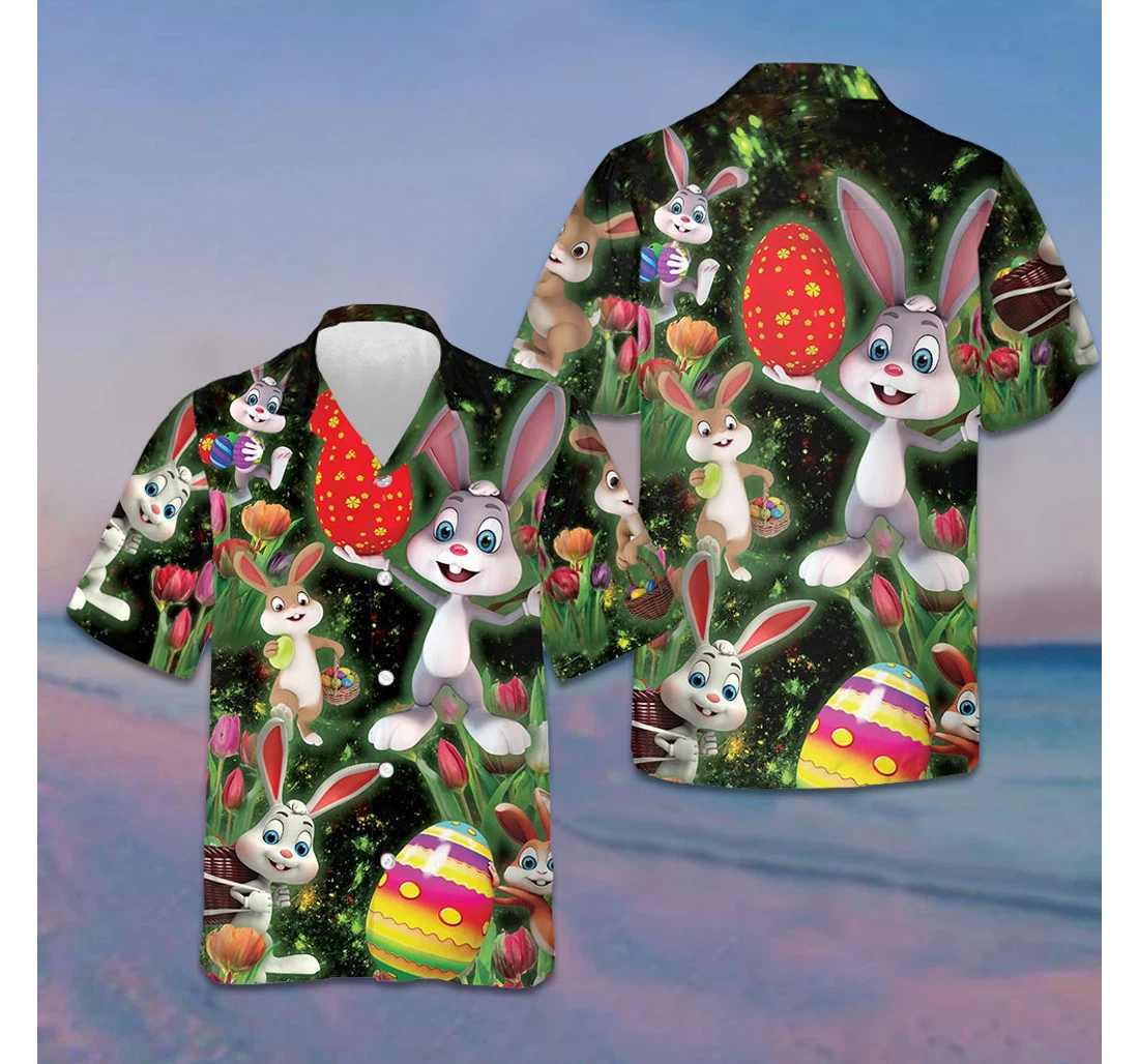 Personalized You're Some Bunny Special Easter Cute Gifts Friends Hawaiian Shirt, Button Up Aloha Shirt For Men, Women