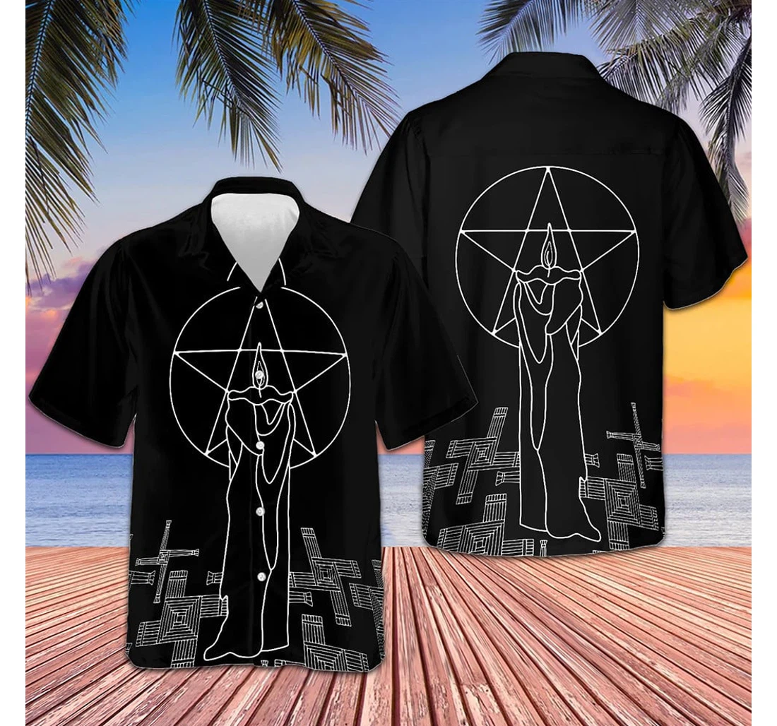 Personalized Blessed Imbolc Wicca Presents Nephew Hawaiian Shirt, Button Up Aloha Shirt For Men, Women
