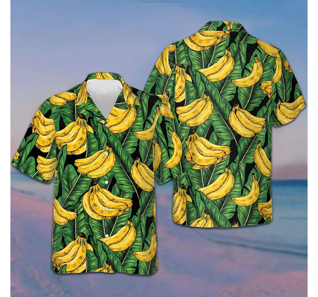 Personalized Banana Best Gift Ideas Boyfriend Hawaiian Shirt, Button Up Aloha Shirt For Men, Women
