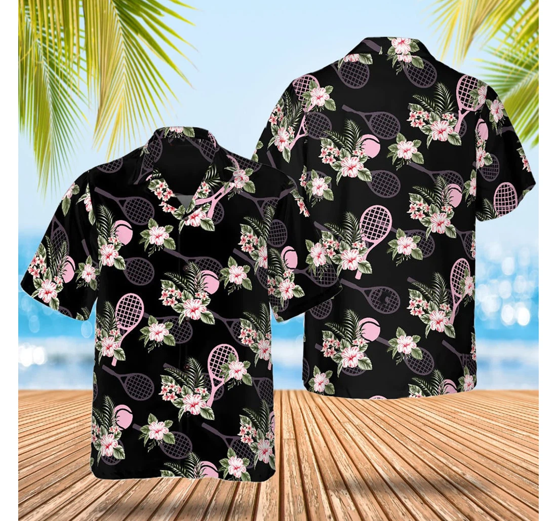 Personalized Tennis Big Brother Gift Ideas Hawaiian Shirt, Button Up Aloha Shirt For Men, Women