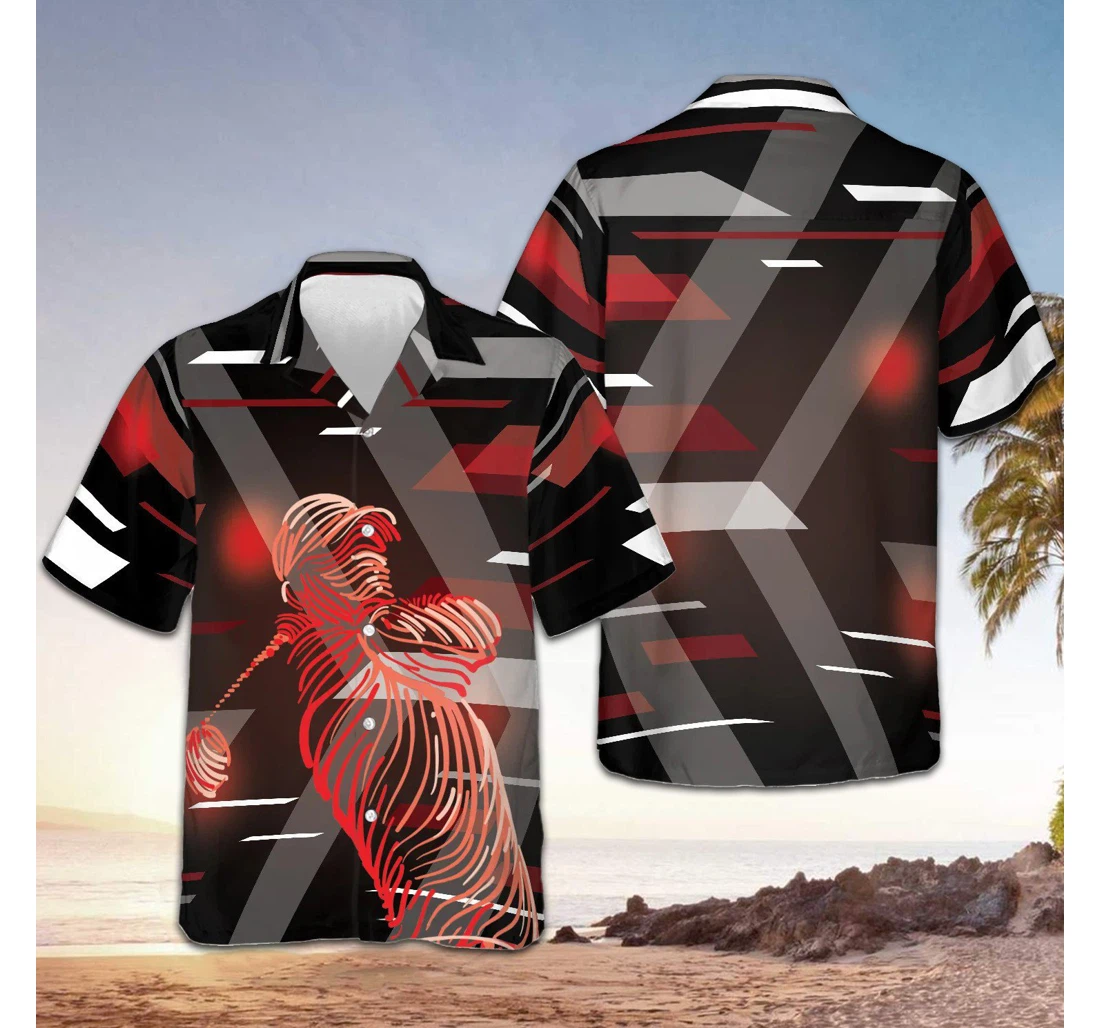 Personalized Golf Players Cool Related Golf Themed Gifts Golfers Ideas Hawaiian Shirt, Button Up Aloha Shirt For Men, Women