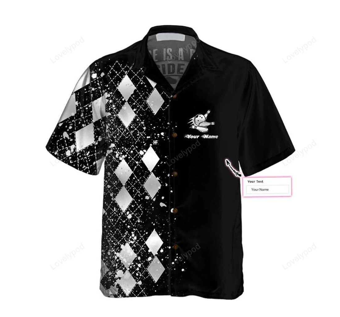 Personalized There Is A Beast Inside Me Silver Bowling Custom Bowling Custom Bowling Hawaiian Shirt, Button Up Aloha Shirt For Men, Women