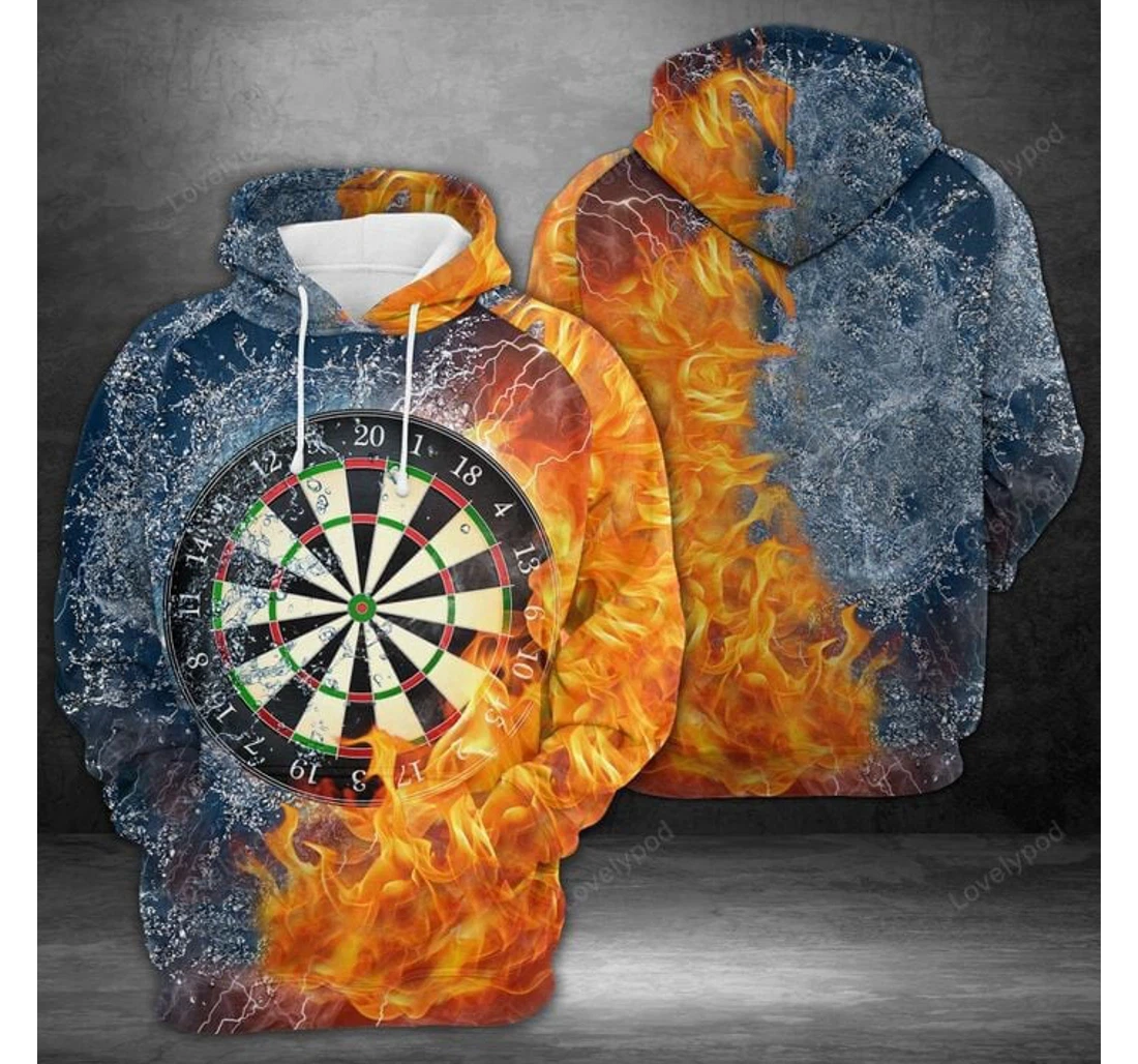 Personalized Amazing Darts - 3D Printed Pullover Hoodie