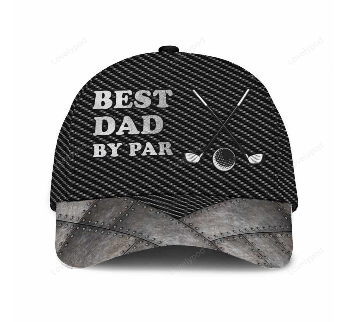 Personalized Best By Par Golf And Golf Unisex Snapback, Classic Baseball Cap