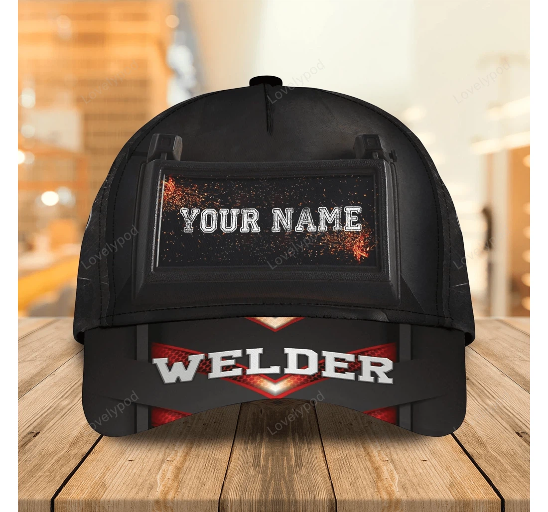 Personalized Welder Welder For Summer Travel Welder Gift Unisex Snapback, Classic Baseball Cap