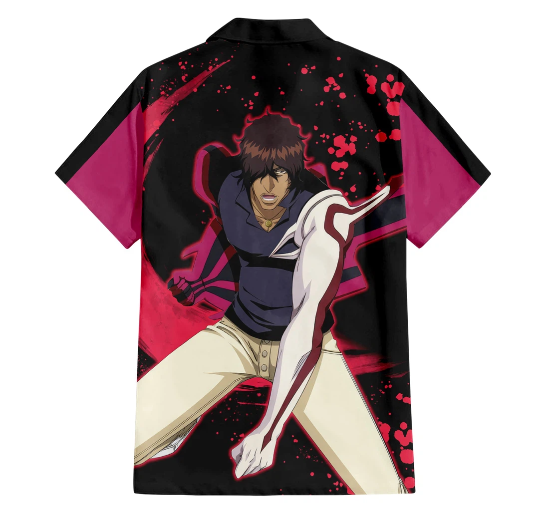 Personalized Yasutora Sado Chad Bleach Ts Hawaiian Shirt, Button Up Aloha Shirt For Men, Women