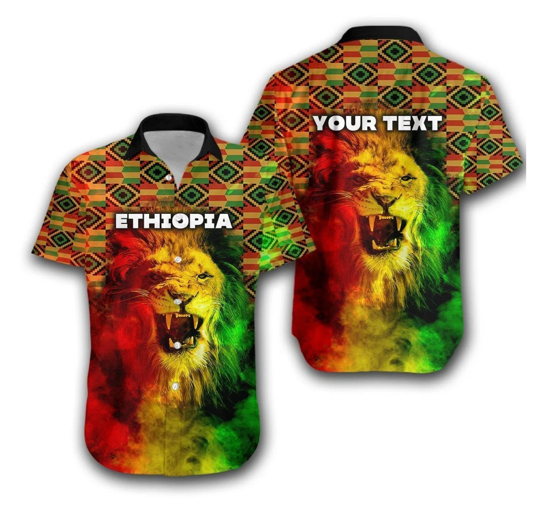 Personalized Ethiopia Special Style Lt Hoodifize Hawaiian Shirt, Button Up Aloha Shirt For Men, Women
