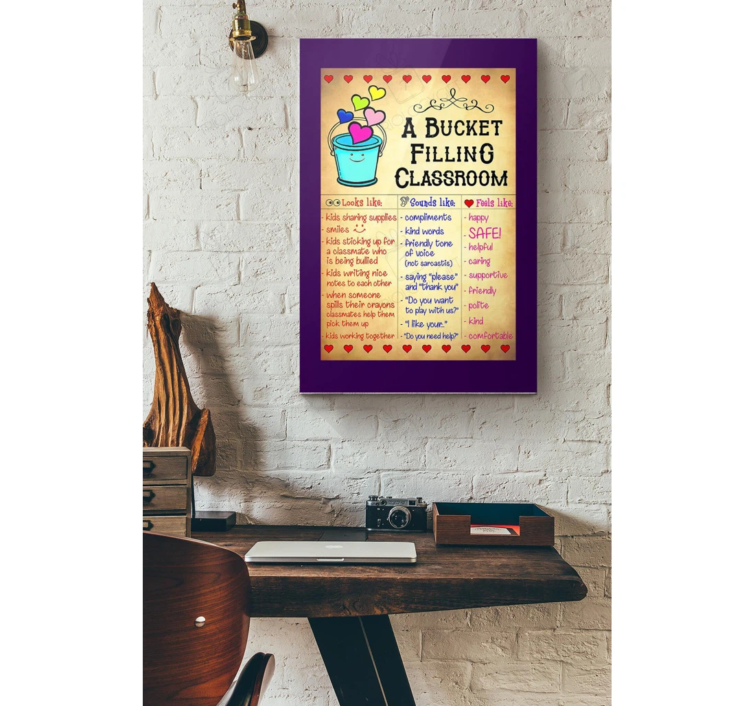 Poster, Canvas - Bucket Filling Looks Like Shirt Ideas Idea S Print Framed Wall Art