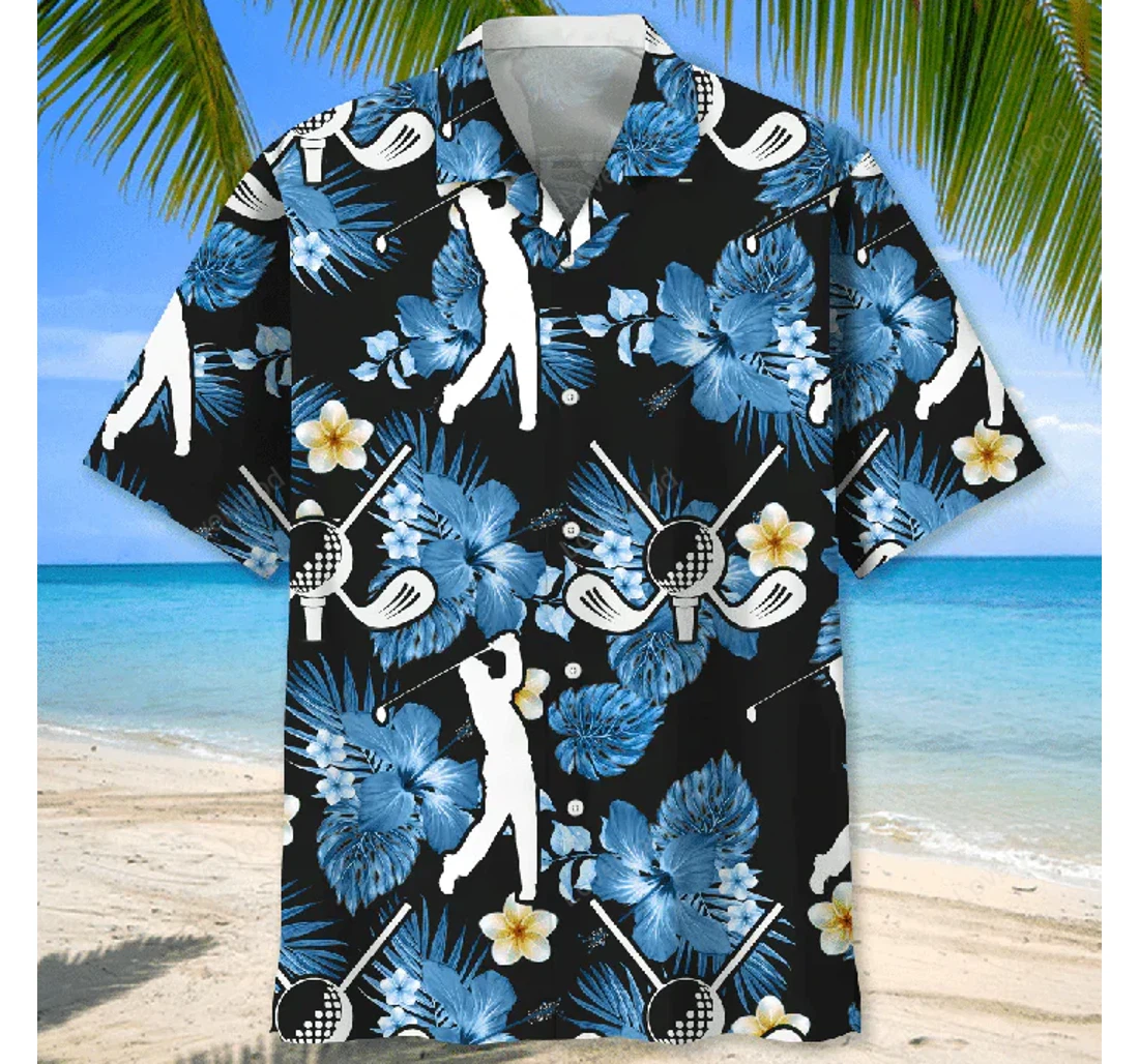 Personalized Golf Nature Gy Hawaiian Shirt, Button Up Aloha Shirt For Men, Women