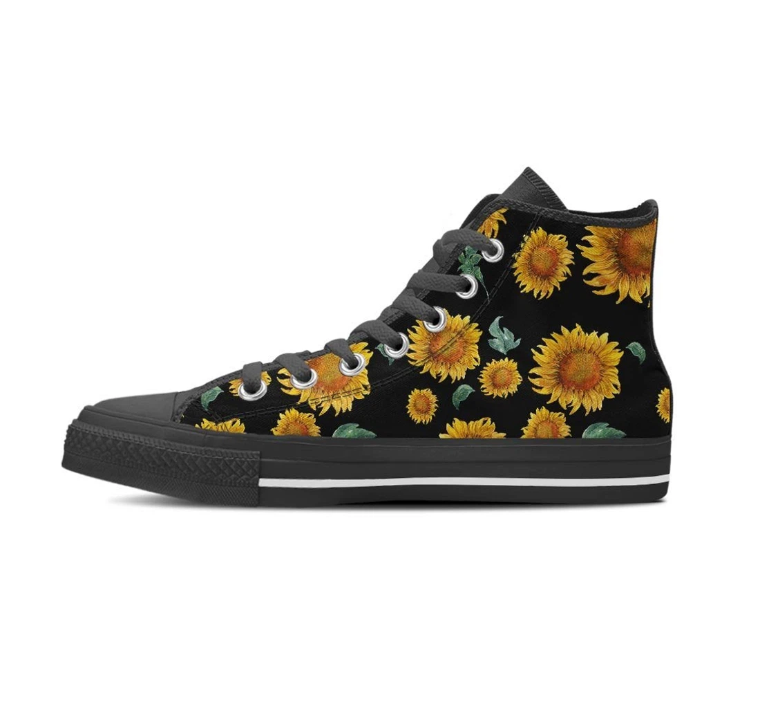 Sunflower Women's High Top Shoes