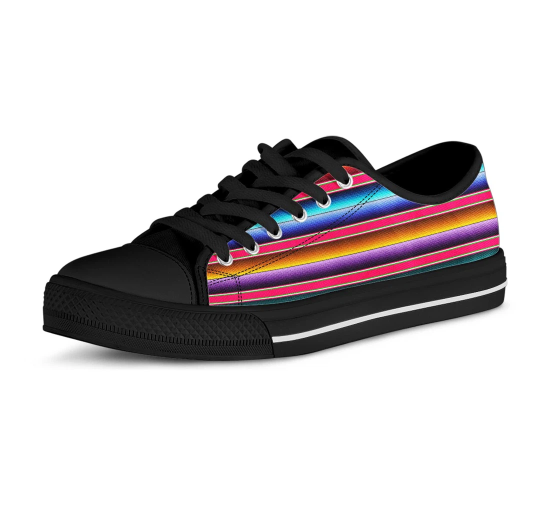 Coloful Mexican Baja Men's Low Top Shoes