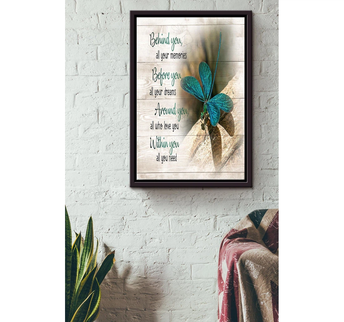 Poster, Canvas - Everything Be There You Soulmate Best Friend Bff Matte S Print Framed Wall Art