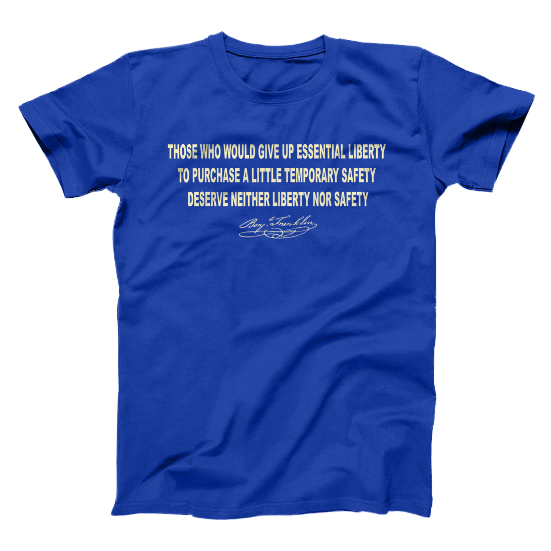 those who would give up essential liberty shirt