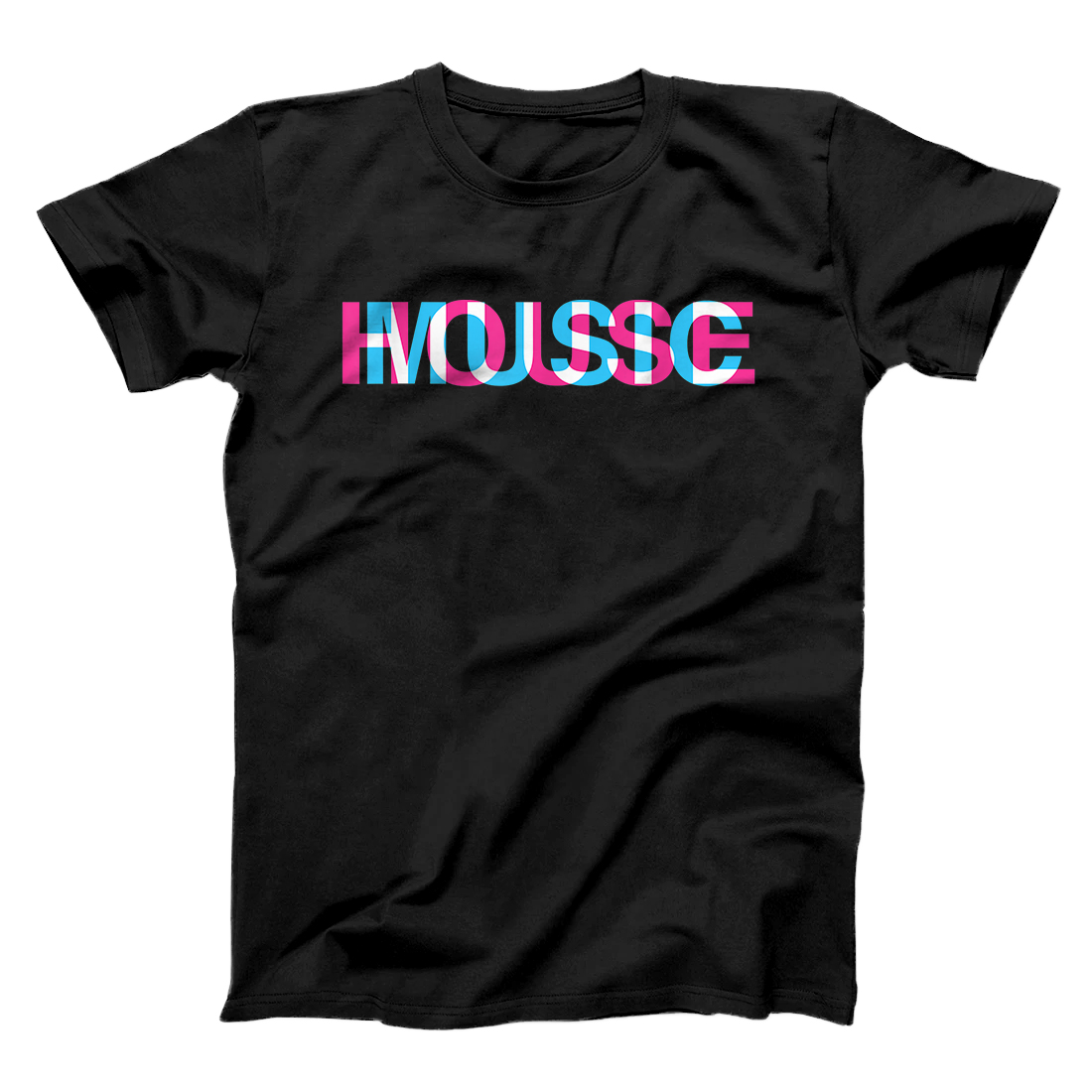 Personalized House Music Glitch Optical Illusion EDM Rave T-Shirt