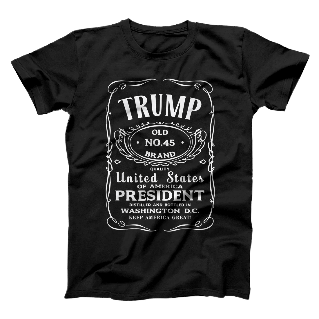 Personalized Trump Old No 45 United States President T-Shirt