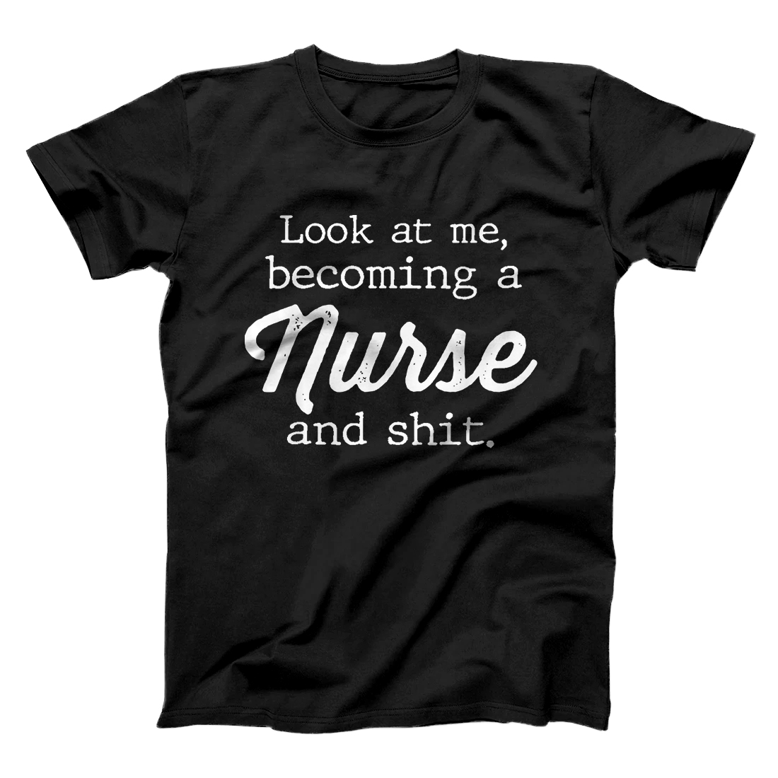 Personalized Nursing Student Gifts Women Girls Nurse Themed Graduation T-Shirt