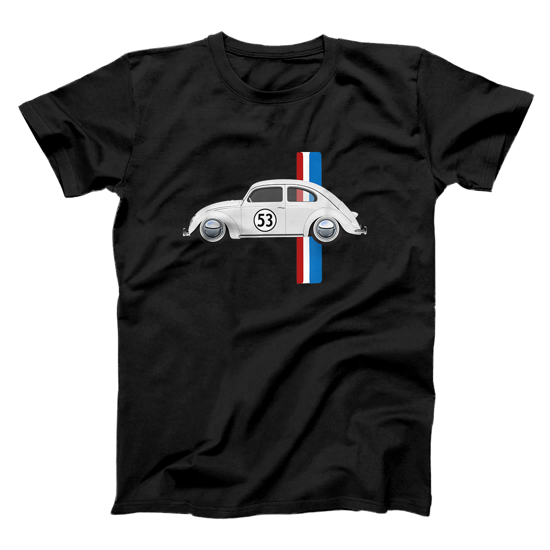 Personalized Classic Vintage Car Oldtimer 53 Bug Buggy Beetle Herbie T-Shirt