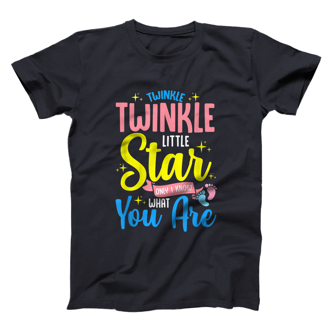 Personalized Twinkle Twinkle Little Star! Keeper of The Gender T-Shirt ...