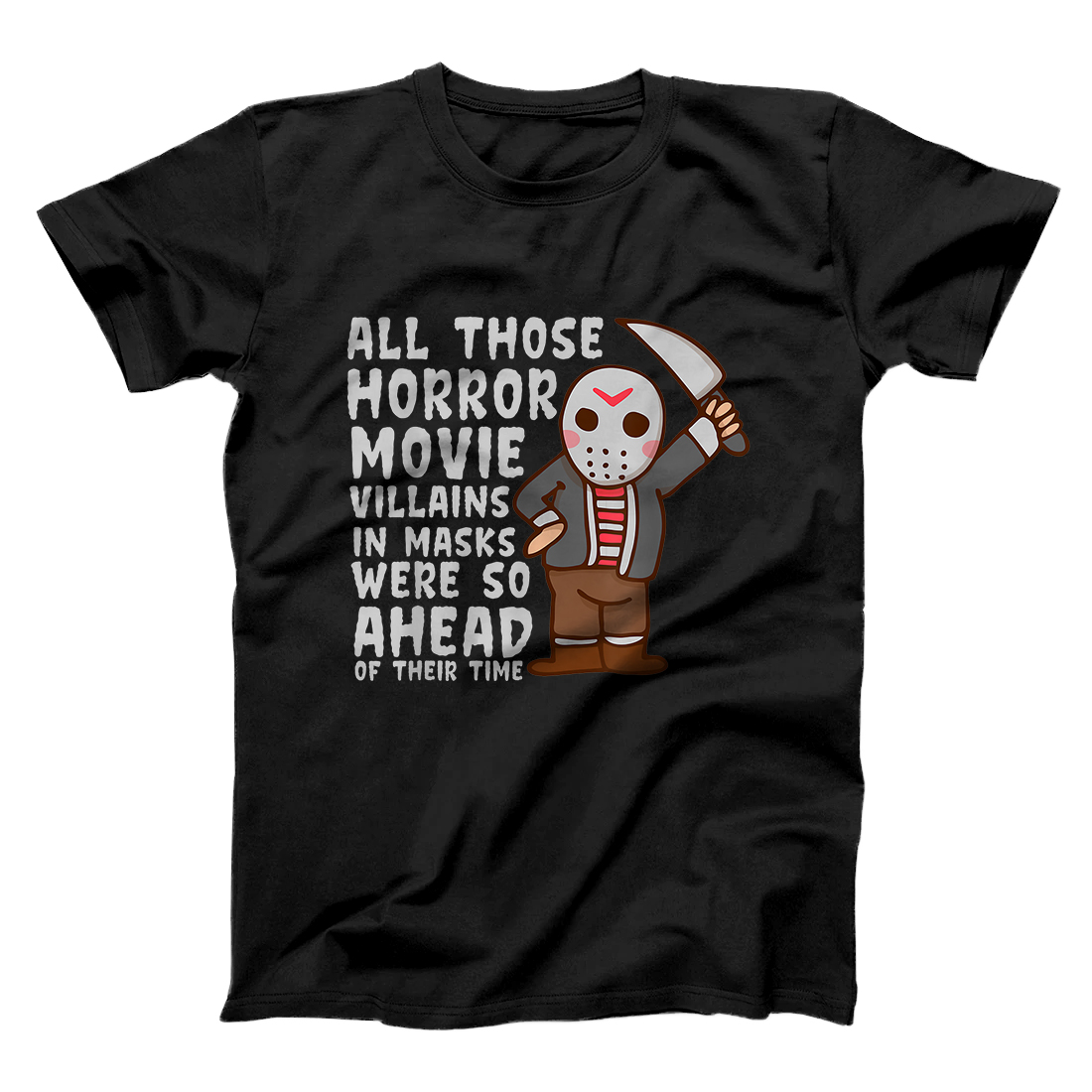 Personalized Horror Movie Villains - Halloween Masks T-Shirt