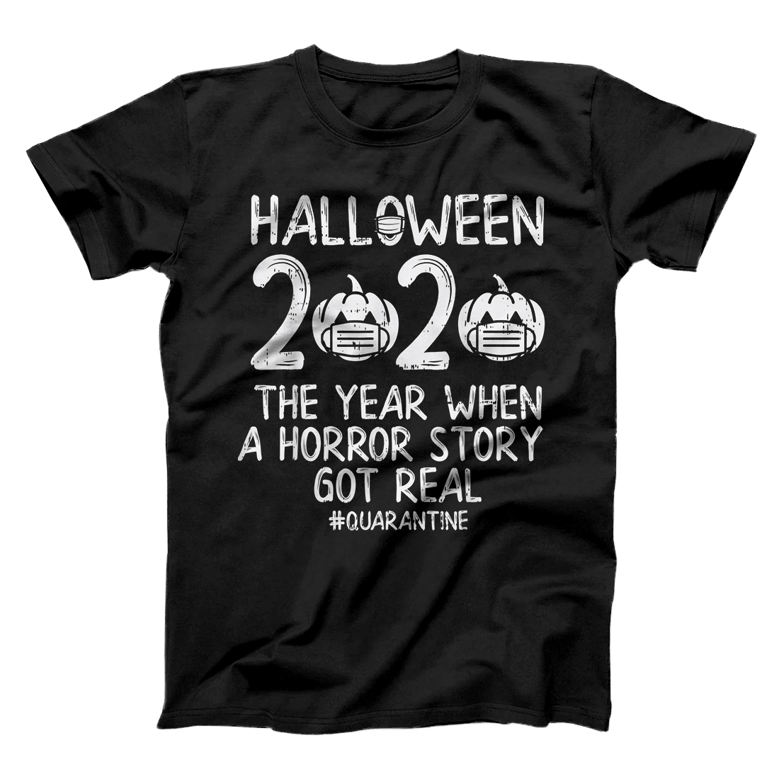Personalized Halloween 2020 Pumpkin Mask Horror Story Got Real Quarantine T-Shirt