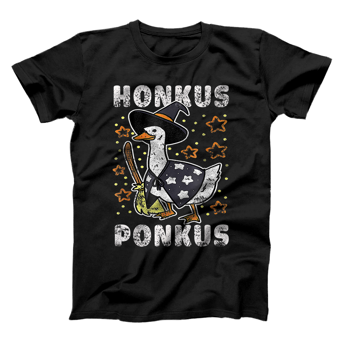 Personalized Funny Halloween Witches Duck Cute Honkus Ponkus T-Shirt