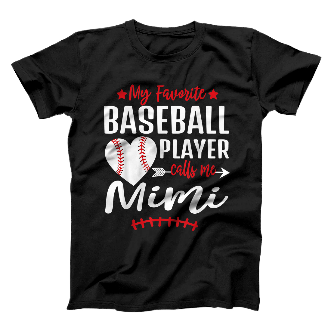 Personalized My Favorite Baseball Player Call Me Mimi T-Shirt
