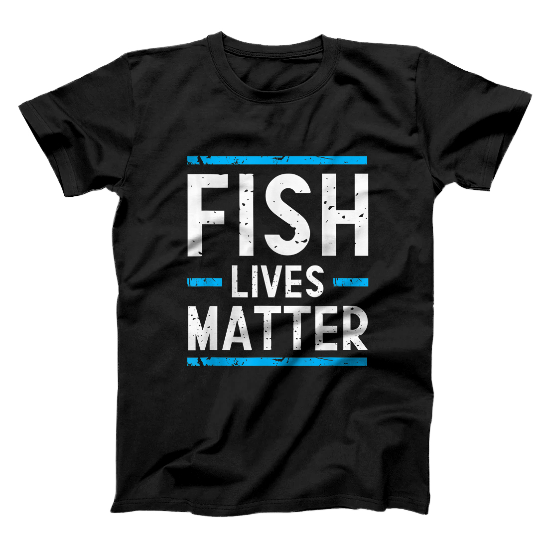 Personalized Fish Lives Matter | Saltwater Aquarium Marine Biology T-Shirt