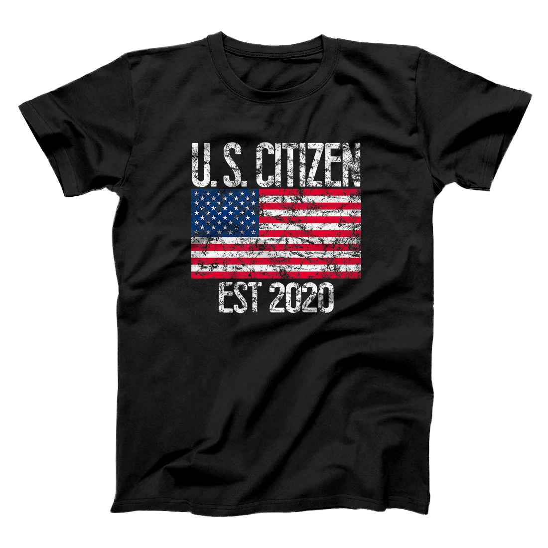 Personalized New US Citizen Est 2020 American Immigrant Citizenship Gift Premium T-Shirt