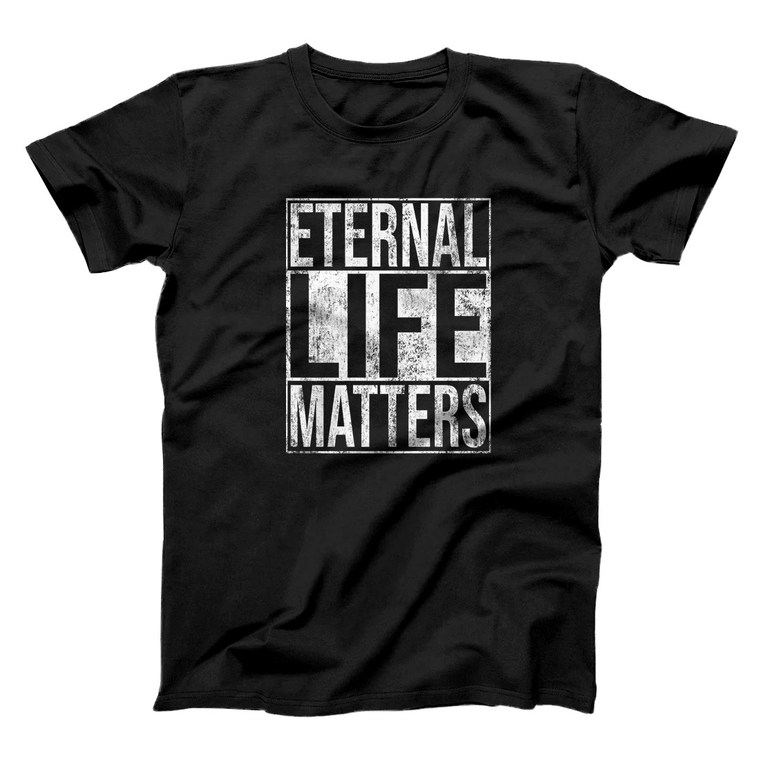 Personalized Eternal Life Matters | Christian Merch Premium T-Shirt