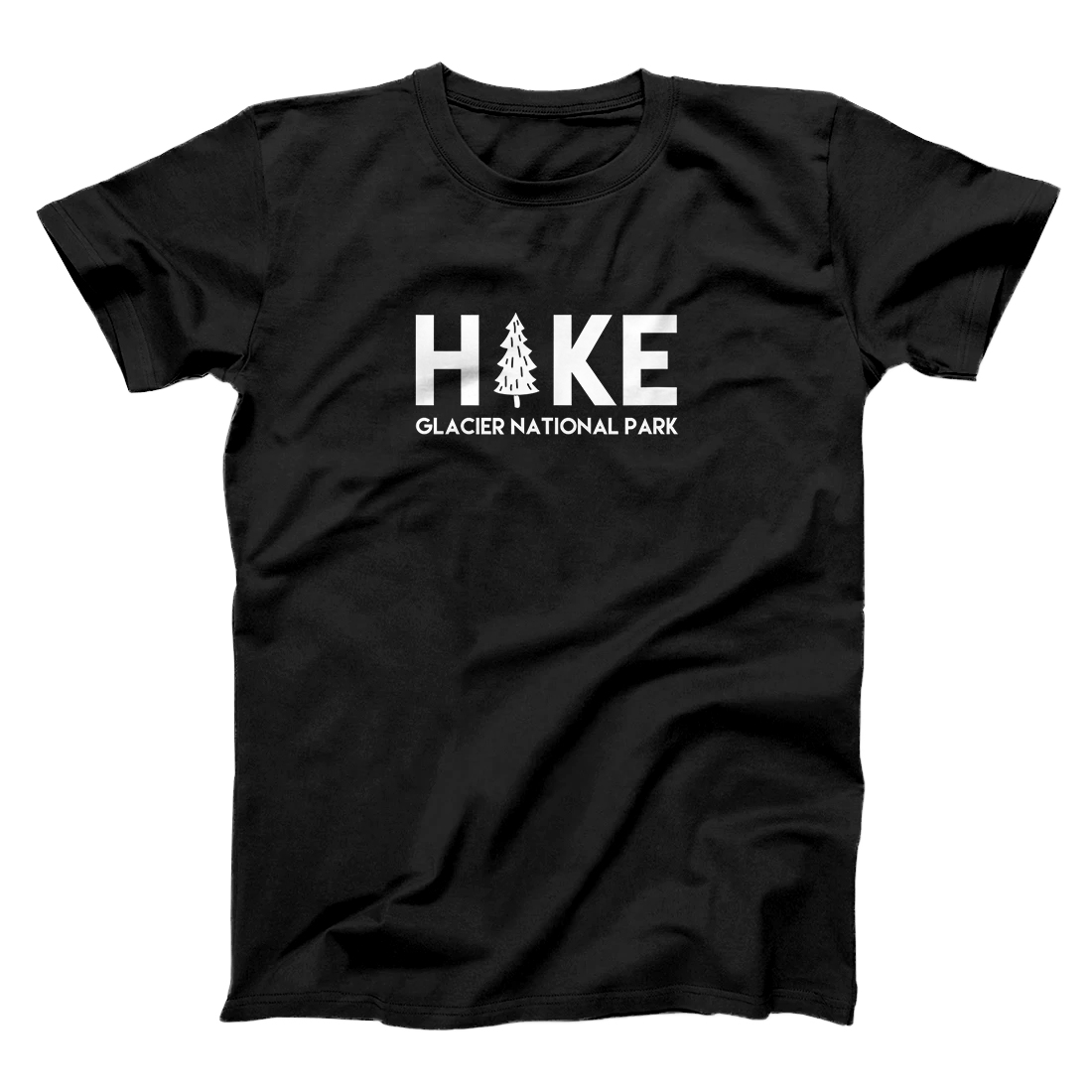 Personalized Hike Glacier National Park Montana Souvenir T-Shirt