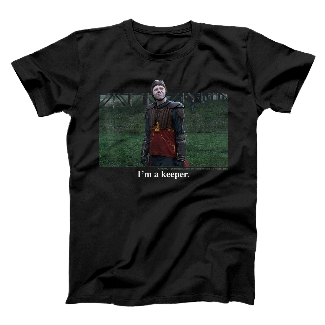 Personalized Harry Potter Ron Weasley I'm A Keeper Meme T-Shirt