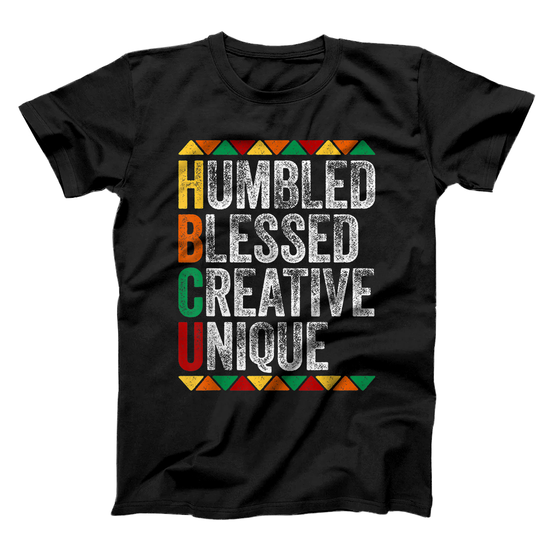 Personalized HBCU Humbled Blessed Creative Unique T-Shirt Historical T-Shirt