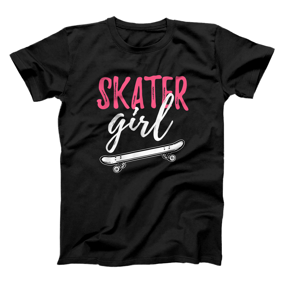 Personalized Skateboarding Skateboard Girls Gift T-Shirt